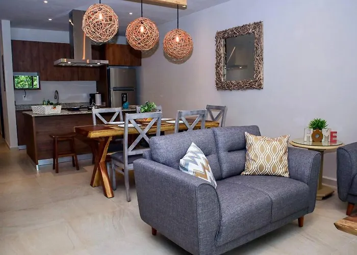New Modern In Apartment Playa del Carmen